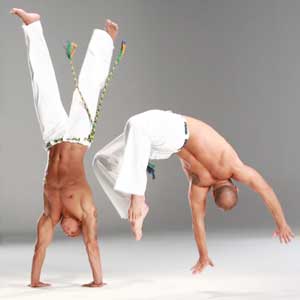 Capoeira-Akrobaten