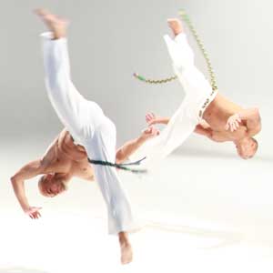 Capoeira-Akrobaten