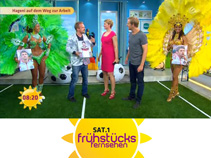 SAT.1 FRÜHSTÜCKSFERNSEHEN ZUR FUßBALL_WM 2014