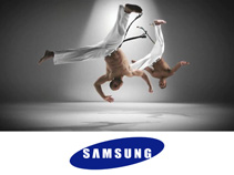 TV-SPOT MIT CAPOEIRA-AKROBATEN FÜR SAMSUNG AG